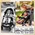 Universal Snack Tray for Mockingbird Nuna Bugaboo Uppababy Stroller Accessories, Stroller Bumper Bar Tray Attachment