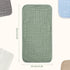 Arnzion Set 100% 20''x10'' 10 Pack Muslin Burp Cloths for Babies Cotton Baby Washcloths, Large Extra Absorbent and Soft
