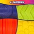 2 Set 4 Ready Learn Paint and Dough Texture Rollers | of | Patterned Rolling Pins for Kids | Play Dough Accessories