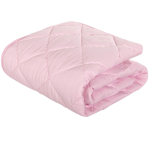NTBAY Down Alternative Toddler Comforter, Lightweight and Warm Solid Color Baby Crib