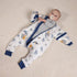 HEDSYOUHH 2.5 Tog Winter Sleep Sack with Feet for Baby/Toddler, Sleeping Bag with Legs & Detachable Sleeves