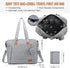 Spacious Waterproof Diaper Tote with Changing Pad - LOVEVOOK Baby Bag
