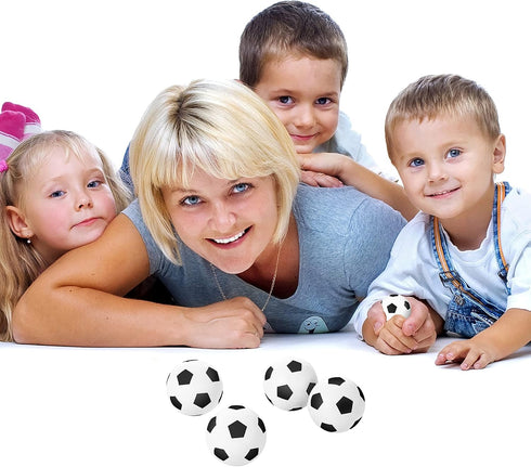15 Pack Mini Soccer Stress Balls - 1.57" Small Foam Sports Balls for Party Favors and Stress Relief