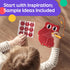 Magnetic Drawing Board for Kids & Toddlers, Travel Toy with Beads and Magnet Stylus Pen for Car Rides