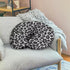 Suhoaziia Grey Leopard Print Newborn Nursing Pillow Case with Hidden Zipper Washable Skin-Friendly Bottle