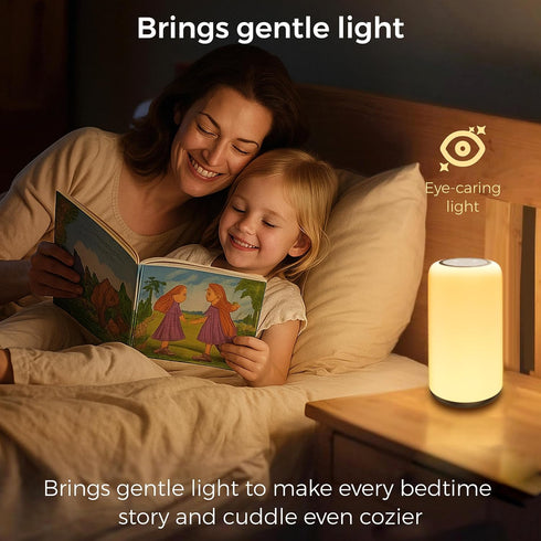 ZUZUKID 5 Dimming, 8 2 Night Light for Kids, Portable Baby Night Light, ColorTemperatures & Stepless RGB Colors