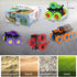 Monster Truck Toys, Friction Powered Toy Cars, Push and Go Vehicles for Kids, Best Christmas Birthday Gift 4-Pack