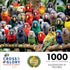 Kaleidoscope of Feathers: Premium 1000 Piece Jigsaw Puzzle for Adults by Cross & Glory - Unique Bird Artwork - Best Challenging Puzzles for Cognitive Workout - Eco-Friendly