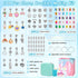 Charm Bracelet Making Kit for Girls - Kids Jewelry Gift Box for Personalized Arts Crafts