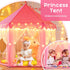 55'' 53'' Monobeach Princess Tent Girls Large Playhouse Kids Castle Play Tent with Star Lights Toy for Children Indoor