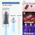 YOTIME Baby Bottle Brush, Travel Bottle Cleaner Kit with Extendable Silicone Bottle Brush, Nipple Cleaner Brush, Straw