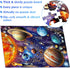 100 Piece Puzzles for Kids Ages 4-10, Solar System Educational Space Planet Puzzle Toys