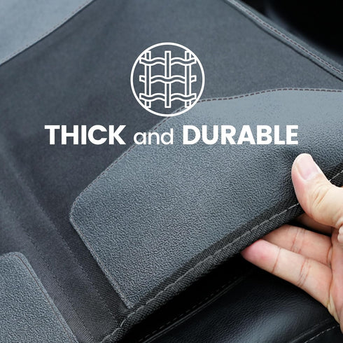 PIDO Car Seat Protector Under Baby Car Seat with Thick Padding, Carseat Pads Cover Mat for Kids, Waterproof Material