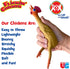 University Games | Flickin Chicken Indoor Outdoor Target Toss Game, The Go Anywhere Game for 2 or More Players Ages 6 and Up by University Games