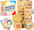 Inspiration Art Dice Set with Art Principles Cards - Color Wheel & Painting Knowledge, 9 Dice for Adults, Creative Gifts
