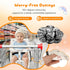 BeesMith Baby Shopping Cart Seat Cover Padded Shopping Cart Seat for Baby, High Chair Cover for Restaurant, Unisex