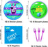 64Pcs Video Games Llama Party Tableware Supplies, 32 Plates, 16 Forks, 16 Napkins, Birthday Decorations