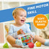 LiKee Toddler Montessori Toys for 1+ Years Old, Baby Infant Toys with 10pcs Sensory Pieces, Shape Sorter for 18+ Months