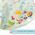 Mess-Free Long Sleeve Baby Feeding Smock - Waterproof Bibs for Infants and Toddlers