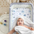 4 Pack 35"x20" AMKE(3 1) Baby Bassinet Sheets - Bedside Bassinet Sheets for Newton, Ezebaby, in & Other Large Bedside