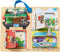 Melissa & Doug Locks and Latches Board - Wooden Educational Toy