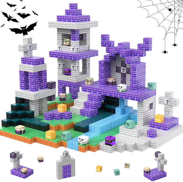 Magnetic Blocks 100 Pcs Building Toys Gifts Construction Toys for 3 4