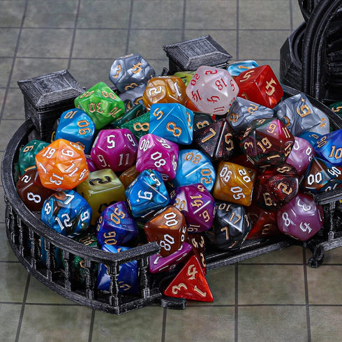 Set 26 7 (182pcs) CiaraQ DND Dice - x Polyhedral Dice for Dungeons and Dragons D&D RPG MTG Role Playing Table Games