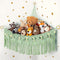 ANROYE Macrame Stuffed Animal Storage with Star Light, Bear Green Hammock for