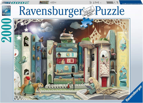 Ravensburger Novel Avenue Puzzle - 2000 Unique Precision-Cut Pieces, Ideal Gift for Puzzle Enthusiasts
