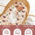 4 Pcs Western Cowboy Bassinet Sheets, Soft Baby Sheet Set Fit Standard Bassinets 32 x 16 x 3 Inches