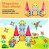Set 110+ Playset 3+ PT03 PicassoTiles Magnetic Tiles Magnet Toys Building Blocks Construction with Pages IdeaBook STEM