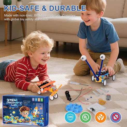 6-12, 6 7 8 9 10 11 12 13 STEM Kits for Kids Ages Science Kits for Kids,DIY STEM Gifts Toys for Year Old Boy Birthday
