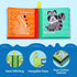 JOYIN 12 Pcs Nontoxic Bath Books - Soft Crinkly Waterproof Cloth Books for Infant, Newborn, Toddlers, Birthday Gifts