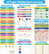 3-5, 8 Handwriting Practice Tracing Books for Kids Ages Montessori Preschool Learning Activity, Autism Educational