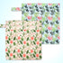 2pcs 2 Cloth Diaper Wet Dry Bags, Waterproof Reusable Wet Bag with Zipper Pockets & Handle, Washable Laundry Bags