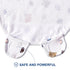 0-3 3 Pack Bubble bear Baby Swaddle Blankets for Baby Boy Girl Months,Hypoallergenic Skin-Friendly Swaddle,Cute Little