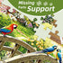 500 Gifts,20.5x15 Puzzles for Adults Pieces,Charming Lakeside Church Puzzle for Adults,Beautiful Flower & Parrot Jigsaw