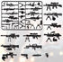 83 Pcs US Army Toy Soldiers Figures Battle Toy Set, Military Weapon Pack Compatible with Major Brand Building Blocks