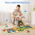 61 1 5 FOKI Toddler Toys Floor Piano Mat with Animal Music Sounds, Baby Kid Sensory Educational Dancing Musical