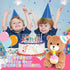 Birthday Teddy Bear Plush Toy- Happy Birthday Singing & Glow Stuffed Animal, Musical Dancing Bear Stuffed Animal