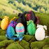 TXB3DOK 4PCS 3D Sets,Surprise Printed Dragon with Wings and Egg DND Dice Mini Mystery Dragon Egg, Cool Flexible Animals
