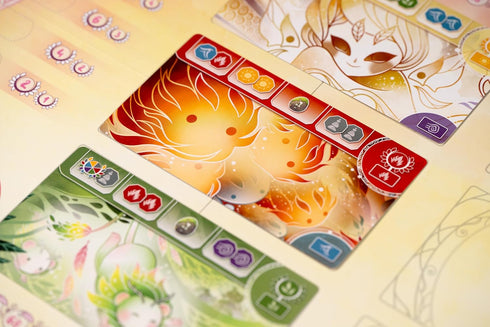 10+, 2-4 40 Inori Board Game - Cooperative and Competitive Worker Placement Strategy Game, Fun Family Game for Kids