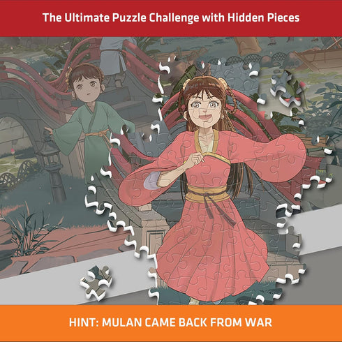 Pintoo Imagination Series 2000 Piece Jigsaw Puzzle for Adults - Maiya - Mulan Challenge with Hidden Pieces