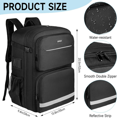 LEFORZ Bag(Size:13.8''8.7''20.5''),Stroller Backpack 2 Stroller Travel Compatible with Gb Pockit/Pockit+ All City/Air