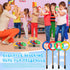 Berlune 36 Pack Toddlers Walking Ropes, Colorful Line and Safety Loops for Preschool, Detachable Transition Rope