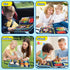 Lercaii Toddler Busy Board Book Montessori Toys,Sensory Book Educational Activities for Learning Fine Motor Skills