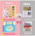 Cute Stuff Apron for Girls, Kids Cooking Sets with Toddler Chef Hat and Cookbook, Birthday Gifts for 3-8 Year Olds