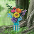 ZONECYTD Set 1853pcs Flowers Bouquet Toys Building Blocks with Vase, Roses, Sunflower, Hyacinth, Hydrangea, Artificial