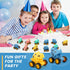 18Pcs Dinosaur Pull Back Cars Set for Kids, Mini Racing Vehicles Toys, Party Favors, Goodie Bag Stuffers