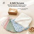 5-Pack 100% 21x10 KeaBabies Organic Muslin Burp Cloths Baby Boy, Girl Cotton Muslin Burping Cloths for Babies, Newborn